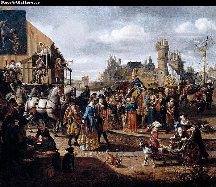 Matthys Naiveu Carnival Scene